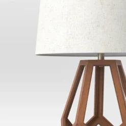 Large Wood Geo Assembled Table Lamp - Threshold™ 9 Large Wood Geo Assembled Table Lamp - Threshold™ -Decor House GUEST 4e826a9e 70e6 444a b5c1 561396ae69fb