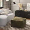 Costa Velvet Cocktail Pouf Olive Green - Threshold™ -Decor House GUEST 4f7b8333 62db 45f7 b4ed 0a0e6197756d