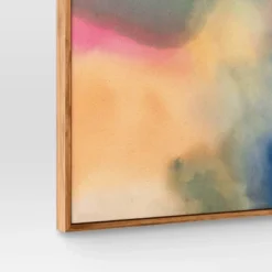 24"x24" Abstract Canvas Framed Art - Threshold™ -Decor House GUEST 57ed67ff 0fba 4874 bc4e bd7bcc19119e