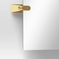 20" X 30" Frameless Rectangular Pivot Mirror Brass - Threshold™ 7 20" X 30" Frameless Rectangular Pivot Mirror Brass - Threshold™ -Decor House GUEST 58f6ca99 a485 4991 9dd4 84b2eb521be6