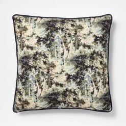 24"x24" Abstract Tree Printed Throw Pillow With Gusset - Threshold™ Designed With Studio McGee -Decor House GUEST 5d03155f c1cc 435d a38c 8b128e756e0e