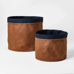 Large Solid Canvas Storage Basket - Threshold™ Designed With Studio McGee -Decor House GUEST 627a397b 3ce4 4eca 8931 cfeb3d47111d