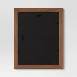 Wood Matted Wall Frame Midtone Woodgrain - Threshold™ -Decor House GUEST 652e3afc bcd4 4d1c a4be b6a369cdf1a3