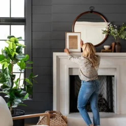 Lynwood Square Upholstered Cube - Threshold™ Designed With Studio McGee -Decor House GUEST 66caf5c2 42f0 44d2 8566 dbfeba0dbc69