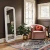 25"x65" Textured Floor Mirror White - Threshold™ -Decor House GUEST 6cb561d3 2572 4490 9da4 ee77695c1492