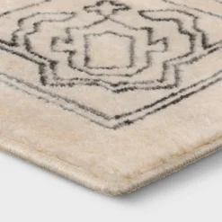 Plush Persian Style Area Rug Cream - Threshold™ -Decor House GUEST 6e2f3d66 7d6d 442b 8eda c6a2903f2a16