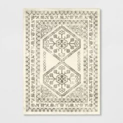 Distressed Persian Accent Rug Cream - Threshold™ -Decor House GUEST 6f14f383 8450 43bc aa9f f893a3ef5f38