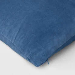 Oversize Lumbar Washed Cotton Velvet Throw Pillow - Threshold™: Indoor Decorative Cushion, Removable Cover, Hidden Zipper -Decor House GUEST 6f7774d1 b4bd 44b4 8459 5328cec3b292