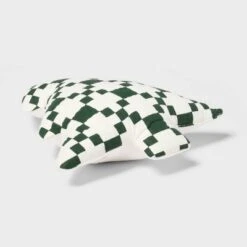 Holiday Tree Shaped Decorative Throw Pillow Green - Threshold™ -Decor House GUEST 704f0e89 e3ac 443b a274 0e38388b9699