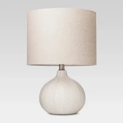 Textured Ceramic Accent Lamp Cream - Threshold 15 Textured Ceramic Accent Lamp Cream - Threshold -Decor House GUEST 755a0d43 5e83 4582 a96a d96f0a939760