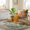 5'x7' Hand Tufted Wool Area Rug Green - Threshold™ -Decor House GUEST 75acd1ef 7ac6 4107 abc1 78ea443eade7