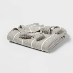 Tasseled Boucle Bed Throw - Threshold™ -Decor House GUEST 7687f73c a045 4b05 ae37 04e39af6a494