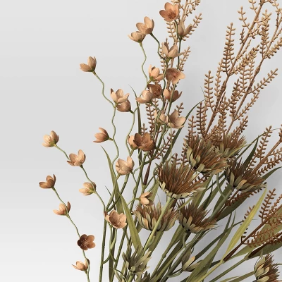 Mixed Floral Artificial Branch - Threshold™ 4 Mixed Floral Artificial Branch - Threshold™ - Image 2