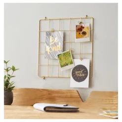 Grid Wall Organizer With Clips - Threshold™ -Decor House GUEST 783e7325 3532 4929 90f9 5df299014c6d