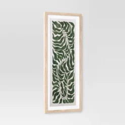 (Set Of 3) 12"x28" Modern Seaweed Framed Arts Naturals - Threshold™ -Decor House GUEST 78e23ea2 7e02 4d09 8f25 009a89cea3ee