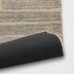 Linen Shine Overtufted Area Rug Gray/Ivory - Threshold™ -Decor House GUEST 79bc3dc8 b049 46f7 92a6 1545b6df7c10