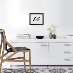 8" X 10" Matted To 4" X 6" Thin Gallery Image Frame Beveled Mat Black - Threshold™: Modern Wall Decor, MDF Material -Decor House GUEST 7a59c6bb 231f 4839 8a11 2700ecdda863