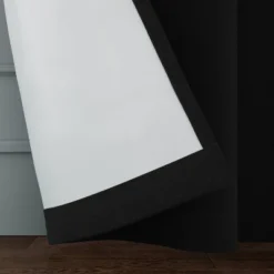 Blackout Henna Window Curtain Panel Black - Threshold™ -Decor House GUEST 7ad1a8fc caa1 4bca 94b2 3b11ccd4f46c