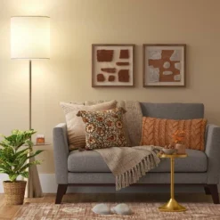 Modern Floor Lamp With Table Brass (Includes LED Light Bulb) - Threshold™ -Decor House GUEST 7d1dc93c e58b 48d6 8fd8 3a249e4a270d