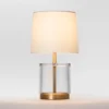 Modern Acrylic Accent Lamp Brass - Threshold -Decor House GUEST 8209762d 7ada 46d1 b644 f552a3f96ca0