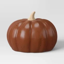 Ceramic Pumpkin Rust - Threshold™ -Decor House GUEST 8344c2eb 7ccc 44c7 8498 d12fcc640f86