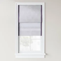 1pc Light Filtering Cordless Linen Blend Roman Window Shade Gray - Threshold™ -Decor House GUEST 84bd64eb 6899 4035 99db 13de0f77eb71