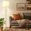 Metal Ring Floor Lamp Brass (Includes LED Light Bulb) - Threshold™ -Decor House GUEST 84cc7850 4420 4a7b 8bee 99fecc3c9f05