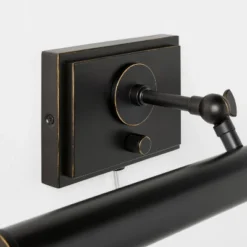 Wall Plug-in Sconce Black - Threshold™ Designed With Studio McGee: Integrated LED, Iron Shade, ETL Listed, Modern Decor 7 Wall Plug-in Sconce Black - Threshold™ Designed With Studio McGee: Integrated LED, Iron Shade, ETL Listed, Modern Decor -Decor House GUEST 856552d9 993f 4dbc 9f9d 2e4f3cef4745