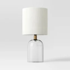 Glass Cylinder Mini Table Lamp With Open Base Clear - Threshold™ -Decor House GUEST 857dae5c 7594 4a2a a16e 4e68dee8179e
