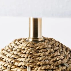 Large Seagrass Table Lamp (Includes LED Light Bulb) Natural - Threshold™ Designed With Studio McGee -Decor House GUEST 8910b0d9 dd14 4b6d 9a8c 4dbdb1950677