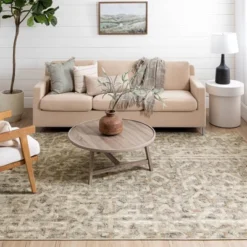 9'x12' Cashmere Geo Rug Gray - Threshold™ -Decor House GUEST 8ad5065a 8072 421e 962b d4c2c6cc081a