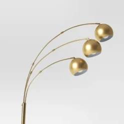 Span 3-Head Metal Globe Floor Lamp Brass - Threshold™ -Decor House GUEST 8e157d15 c278 49ac 9708 273e760dcead
