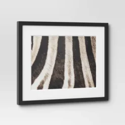 20" X 16" 2pc Zebra Close Up Glass Framed Wall Posters - Threshold™ -Decor House GUEST 8f3618f8 f5a7 4f3b 952b de412847ddd1