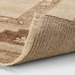5'x7' Hand Knotted Wool Area Rug Brown/Cream - Threshold™ Designed With Studio McGee -Decor House GUEST 8fd47e3d 5812 4ef0 a564 0c29ce75f322
