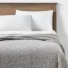 60"x80" Marled Boucle Bed Throw With Fringe Gray - Threshold™ -Decor House GUEST 91326274 375b 4658 b825 f371f9be2049
