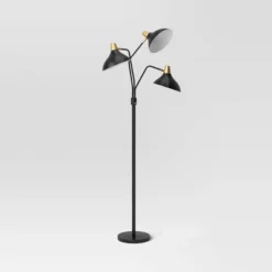 3-Head Floor Lamp Black - Threshold™ -Decor House GUEST 91c421c7 0e9a 4029 be26 8dda23a6086f
