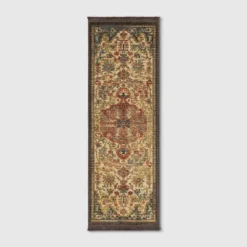 Floral Woven Medallion Persian Rug - Threshold -Decor House GUEST 91fa9e2e 9611 4860 a2a7 67507b3f87d3