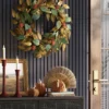 Fall Leaf Wreath Green - Threshold™ -Decor House GUEST 9208ec4b 7161 4910 9d4f c5ca0f8d8088