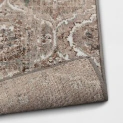 Bailey Companion Tile Print Accent Rug Tan - Threshold™ -Decor House GUEST 933c71e8 2ae4 463c a039 ba8cfddd3270