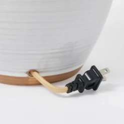 Large Ceramic Jar Table Lamp (Includes LED Light Bulb) Gray - Threshold™ Designed With Studio McGee -Decor House GUEST 93b45ca5 6ef6 4fc7 a67d 275dc50c6213