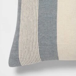 Oversized Oblong Woven Stripe Throw Pillow Gray - Threshold™ -Decor House GUEST 94e0c952 f10d 405d 8d25 ba1fc6deffaa