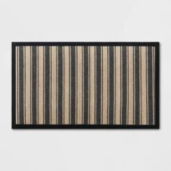 Vintage Striped Rug Black/Brown - Threshold™ -Decor House GUEST 957cb680 597f 4505 bd98 e254698b17f9