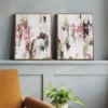 (Set Of 2) 16"x20" Foil Abstract Canvas Framed Arts - Threshold™ 2 (Set Of 2) 16"x20" Foil Abstract Canvas Framed Arts - Threshold™ -Decor House GUEST 978f1bfe 5026 4b01 b95a 9497fd9dd554