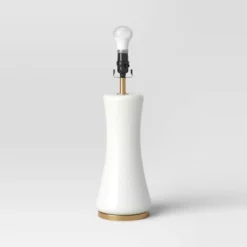 Large Opal Glass Lamp Base Off-White - Threshold™ -Decor House GUEST 97dff826 08e1 4067 b932 4e07b52861b7