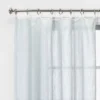1pc 54"x84" Sheer Contrast Edge Window Curtain Panel White/Natural - Threshold™ -Decor House GUEST 98bcf3d8 5ee5 4f86 8bb7 3609dd6c8d84
