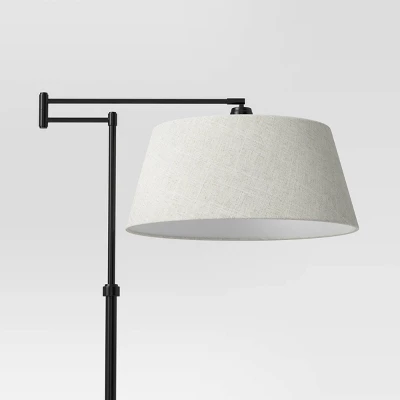 Traditional Oil Rubbed Swing Arm Floor Lamp Brown - Threshold™ 5 Traditional Oil Rubbed Swing Arm Floor Lamp Brown - Threshold™ - Image 3