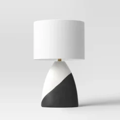 Modern Table Lamp Black/White - Threshold™ -Decor House GUEST a0d6f9b3 23d6 4677 b935 cf7143458e29 1
