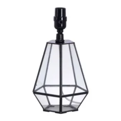 Small Terrarium Table Lamp Base Black - Threshold™ -Decor House GUEST a1f36207 65b3 4c2e afc1 e7fe44f4fb40