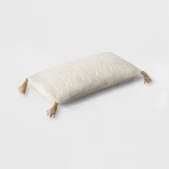 Oversize Woven Jacquard Lumbar Throw Pillow With Tassels - Threshold™ 8 Oversize Woven Jacquard Lumbar Throw Pillow With Tassels - Threshold™ -Decor House GUEST a2713fcb 3e81 4cdf ae34 65a1c679a934