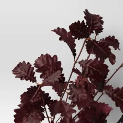 Purple Artificial Fall Oak Branch - Threshold™ -Decor House GUEST a50c7406 058b 4eeb 83be 82bd426e127a